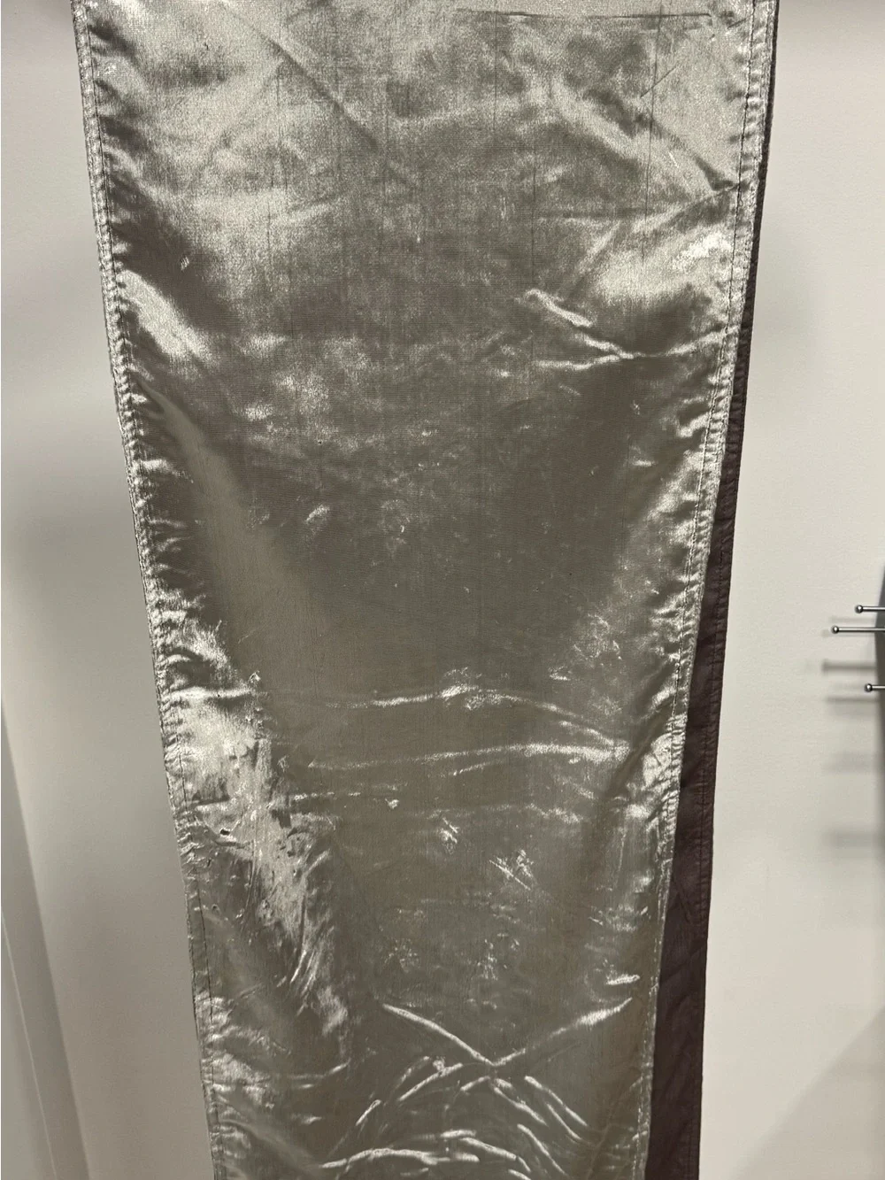 Z Gallerie Silver Grey Table Runner